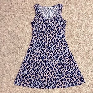 Leopard Print Dress/Slip